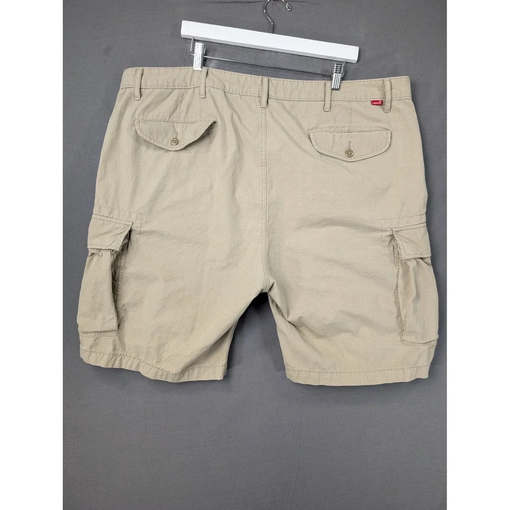 Levi Strauss Mens‎ Cargo Shorts Tan Ripstop Size W44